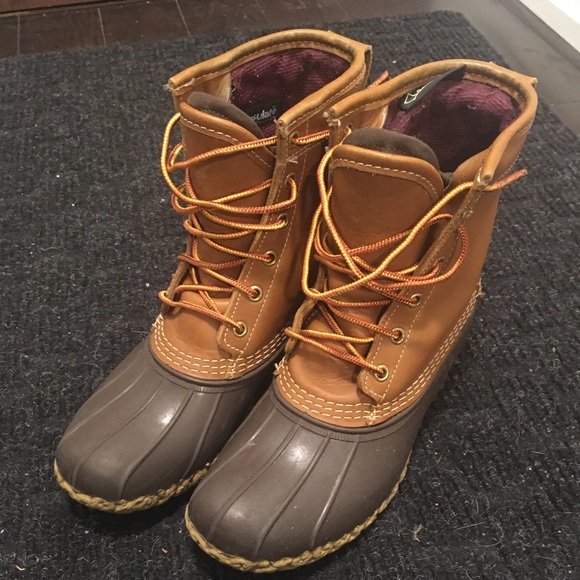 L.L Bean 8” Thinsulate Lined Boots 7M